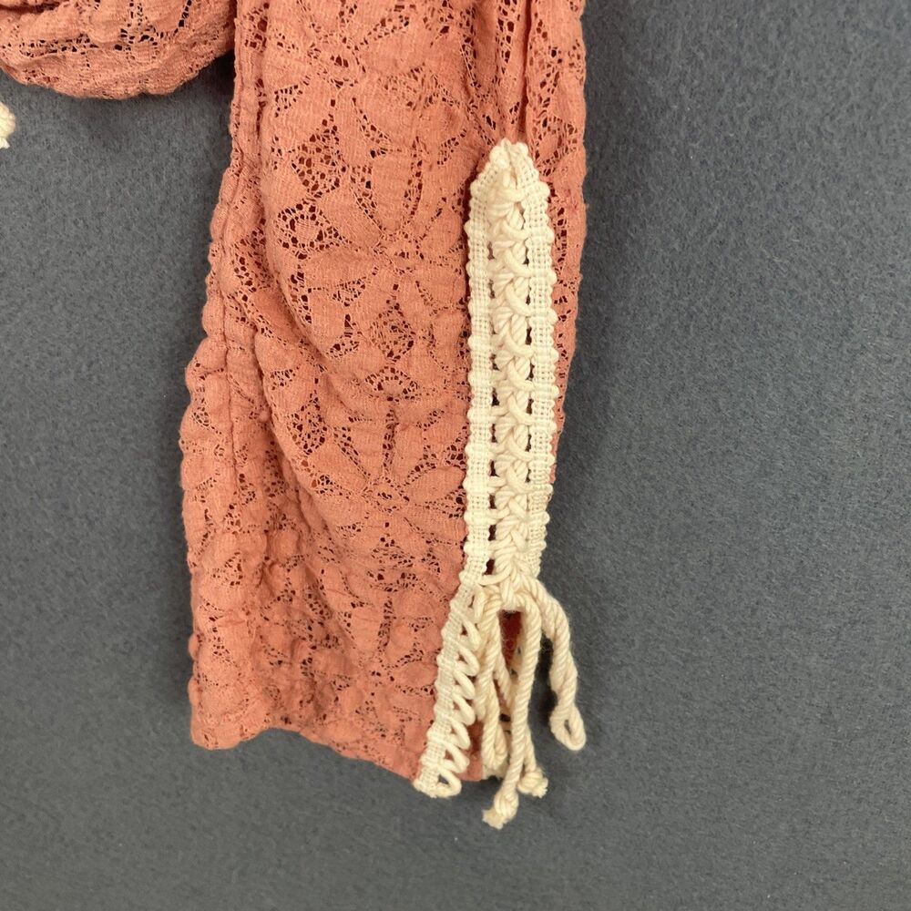 Free People Pink Lace Blouse - Picture 3 of 7